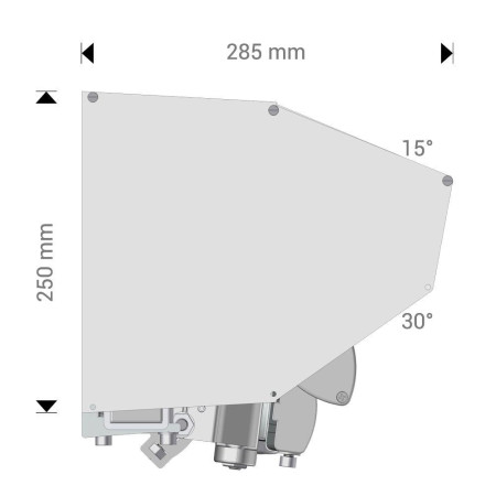Protection auvent kit complet pour store loggia et monobloc 4.84m Protection auvent kit complet pour store loggia et monobloc 4.84m
