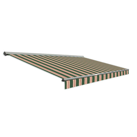 Store Banne Semi coffre Duncan 4,00 x 2,50 m Motorisé à télécommande avec manoeuvre de secours Store Banne Semi coffre Duncan 4,00 x 2,50 m Motorisé à télécommande avec manoeuvre de secours