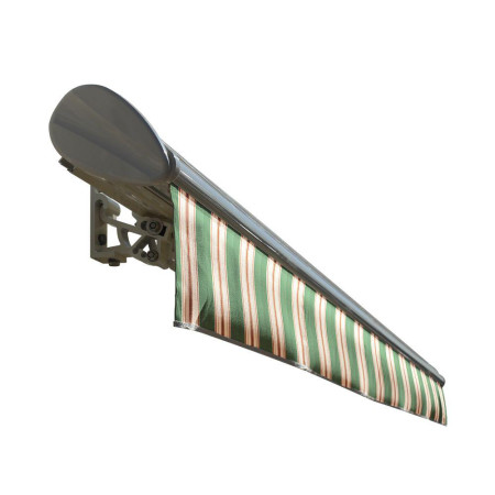 Store Banne Semi coffre Duncan 4,00 x 2,50 m Motorisé à télécommande avec manoeuvre de secours Store Banne Semi coffre Duncan 4,00 x 2,50 m Motorisé à télécommande avec manoeuvre de secours