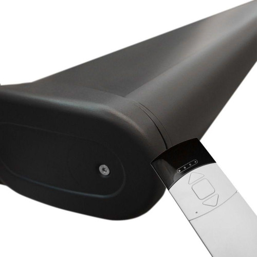 Store Banne Coffre Samoa 4 x 3,5 m Motorisé à télécommande avec manoeuvre de secours