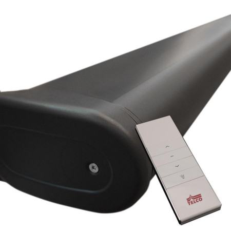 Store Banne Coffre Samoa 4 x 3,5 m Motorisé à télécommande avec manoeuvre de secours + éclairage led