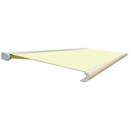 Store Banne Coffre Samoa 4 x 3,5 m Motorisé à télécommande avec manoeuvre de secours Store Banne Coffre Samoa 4 x 3,5 m Motorisé à télécommande avec manoeuvre de secours