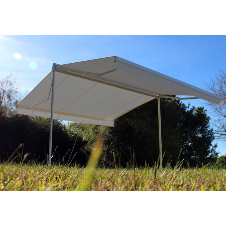 Store Banne Double Pente Varadero 5,90 m x 3 m x 2 Motorisé