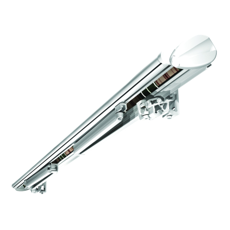 Store Banne Semi Coffre Duncan 4.8 x 3 m Motorisé télécommande avec manoeuvre de secours