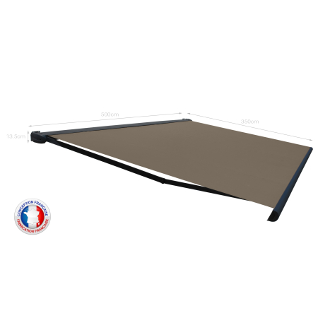 Store Banne Coffre Samani 5 x 3,50 m Motorisé à télécommande_IMG05