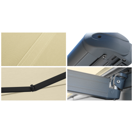 Store Banne Coffre Samani 5 x 3,50 m Motorisé à télécommande_IMG04