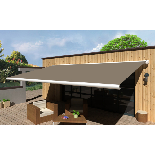 Store Banne Coffre Samani 5 x 3,50 m Motorisé à télécommande + éclairage Led_IMG01 2