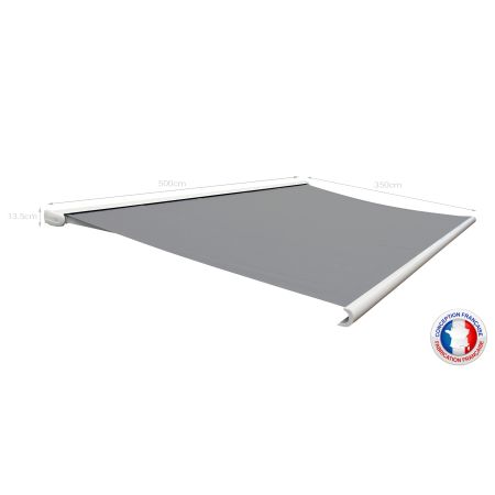 Store Banne Coffre Samani 5 x 3,50 m Motorisé à télécommande_IMG05