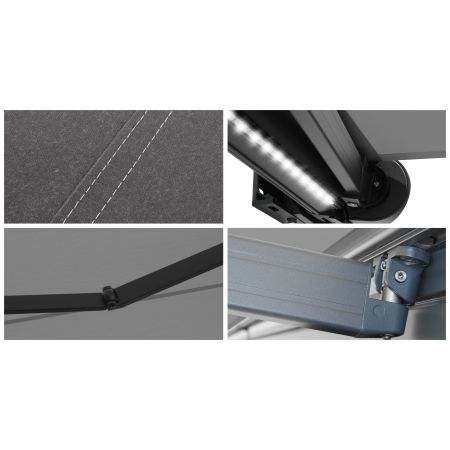 Store Banne Coffre Samani 6 x 3,50 m Motorisé à télécommande + éclairage Led_IMG04