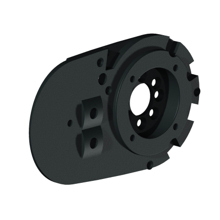 Joue support de bras droite grise pour store coffre SAMOA