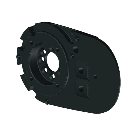 Joue support de bras gauche grise pour store coffre SAMOA