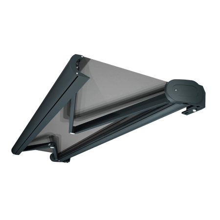 Store Banne Coffre Arizona 5 x 3,5 m Motorisé à télécommande avec manœuvre de secours SES123