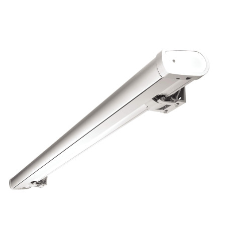 Store Banne Coffre Barbade 5 x 3,5 m Motorisé à télécommande avec manoeuvre de secours + éclairage led