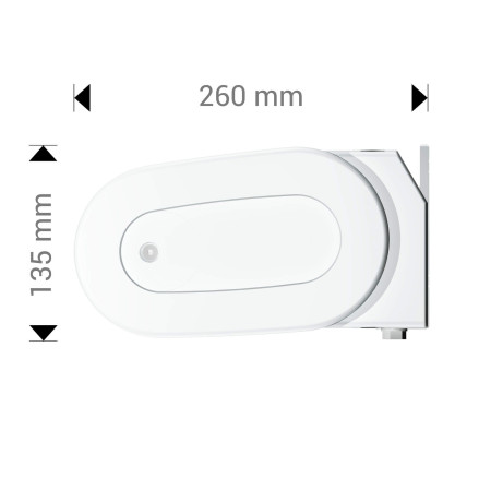 Store Banne Coffre Arizona 5 x 3 m Motorisé à télécommande avec manœuvre de secours éclairage LED