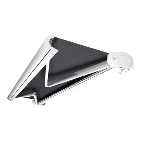 Store Banne Coffre Arizona 5 x 3 m Motorisé à télécommande avec manœuvre de secours éclairage LED 2