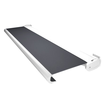 Store Banne Coffre Arizona 5 x 3 m Motorisé à télécommande avec manœuvre de secours éclairage LED