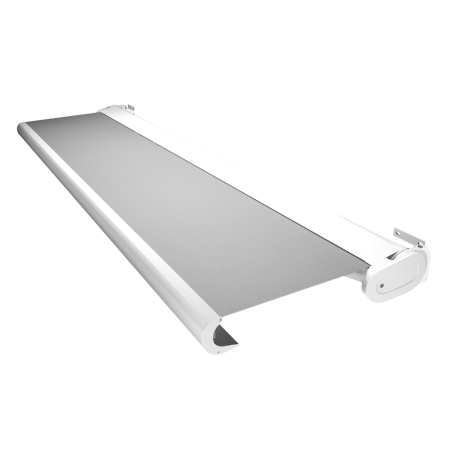 Store Banne Coffre Arizona 6 x 3,5 m Motorisé à télécommande avec manœuvre de secours éclairage LED