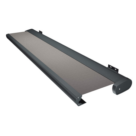 Store Banne Coffre Barbade 5 x 3,5 m Motorisé à télécommande avec manoeuvre de secours + éclairage led